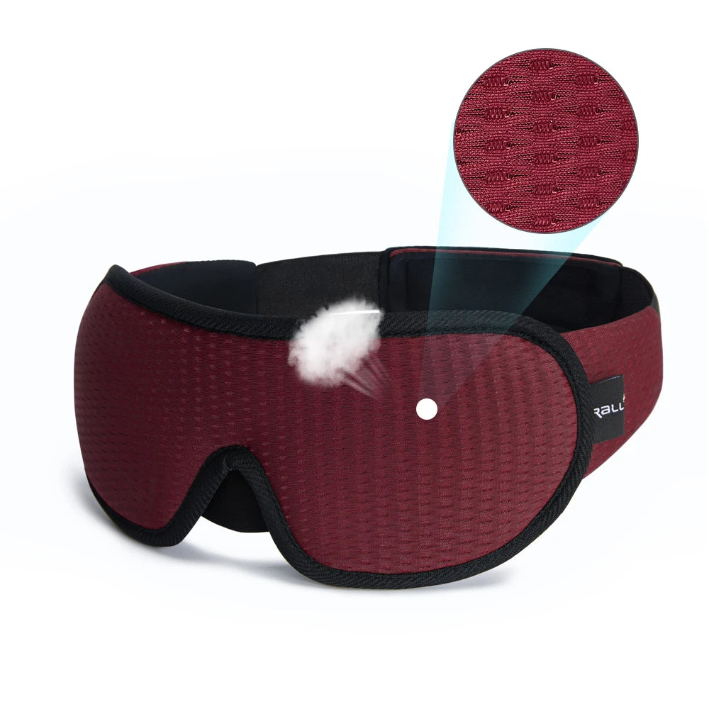 3D Sleep Mask – Light Blocking Eye Cover
