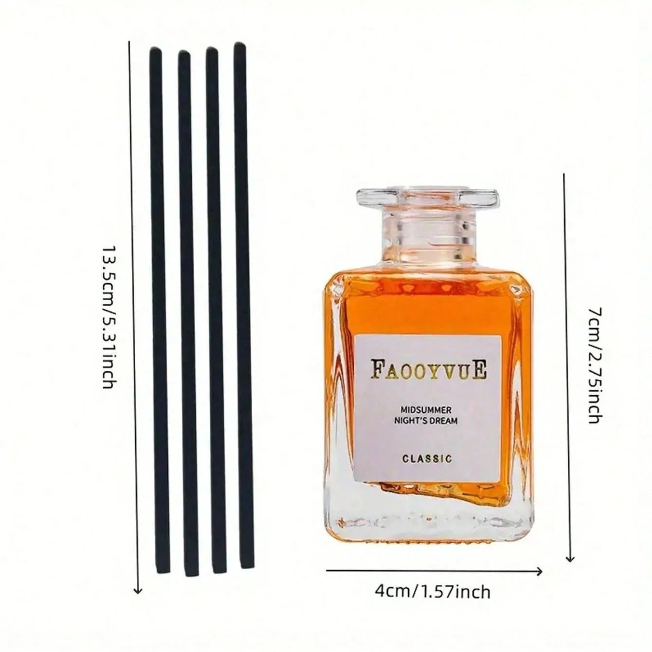 50ml Flameless Reed Diffuser Essential Oil