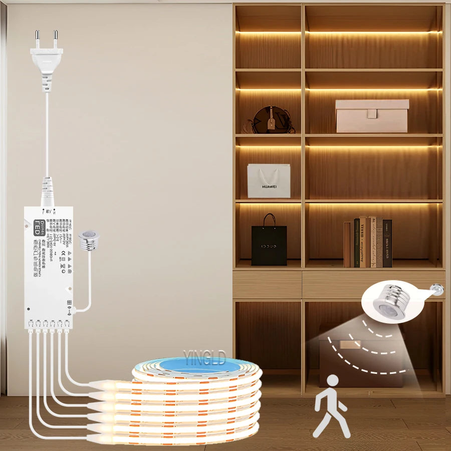Motion Sensor COB LED Strip Light