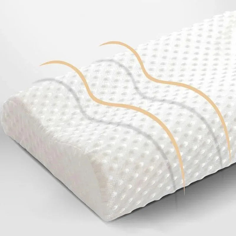 Memory Foam Cervical Massage Pillow
