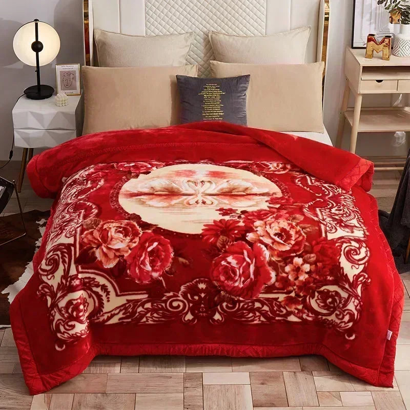 European Style Raschel Weighted Blanket