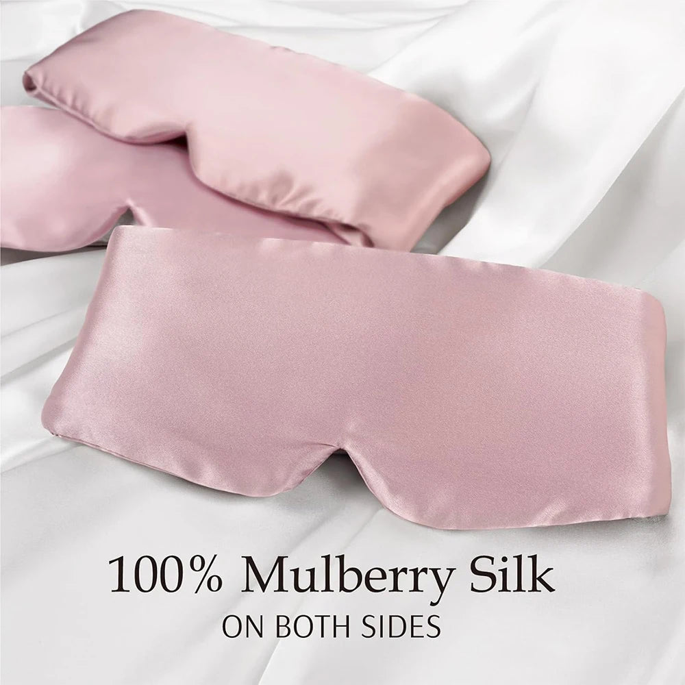 Mulberry Silk Sleep Mask – Soft & Adjustable