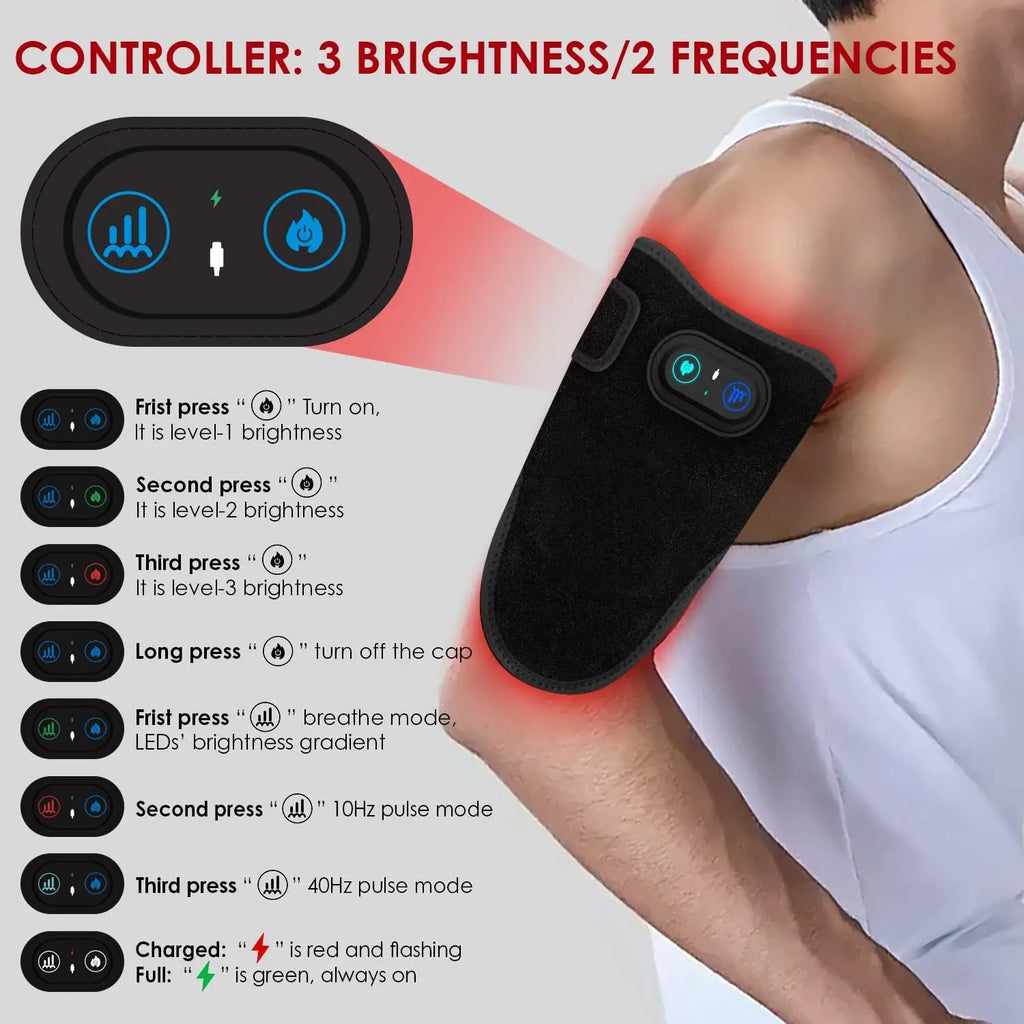 Wireless Red & Infrared Therapy Belt