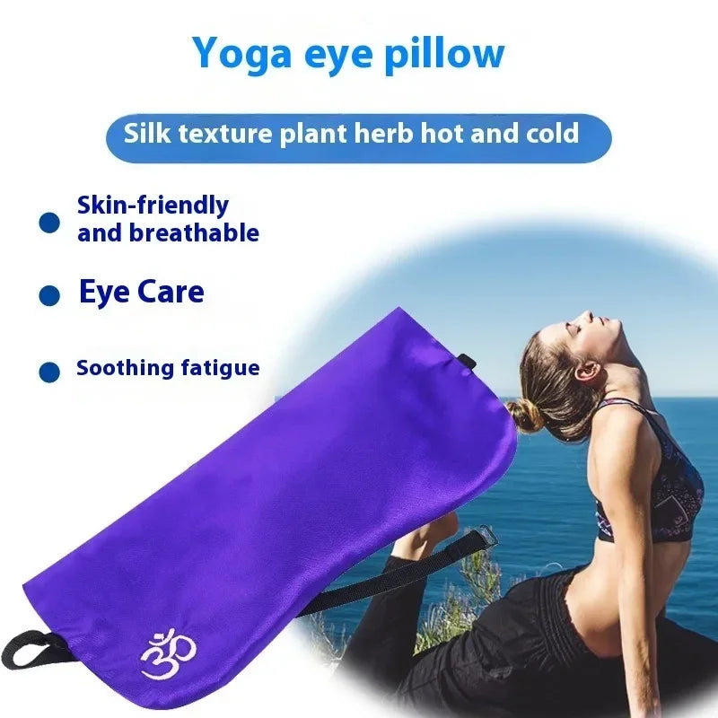 Yoga Eye Pillow for Meditation & Sleep