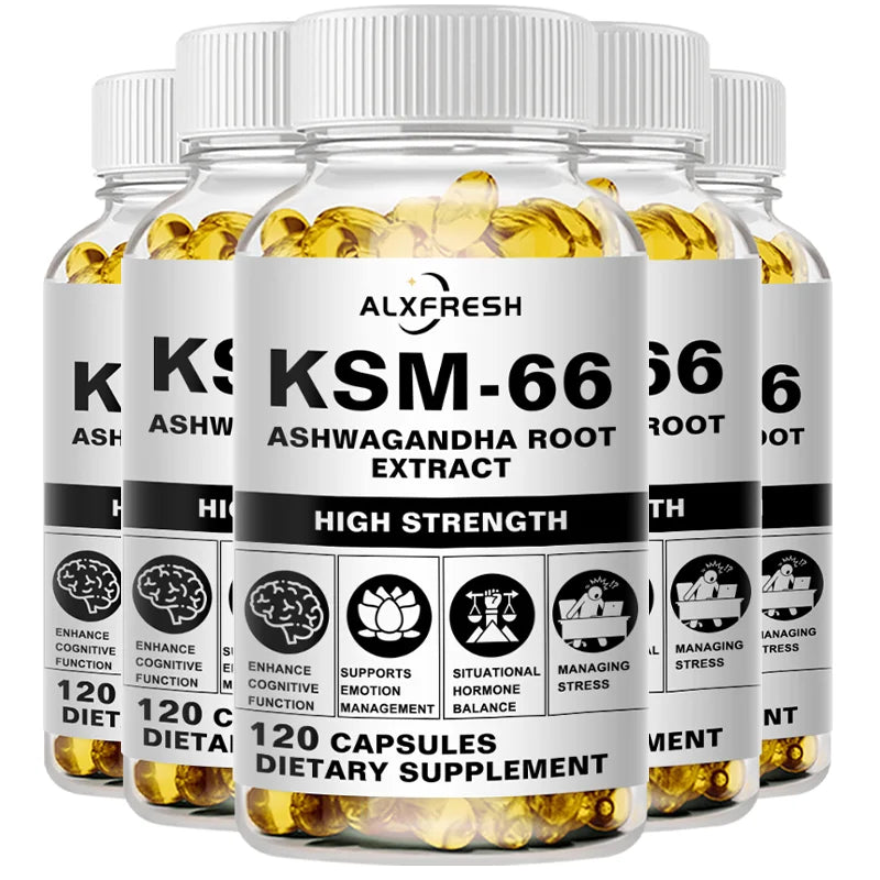 Ashwagandha Capsules for Stress Relief