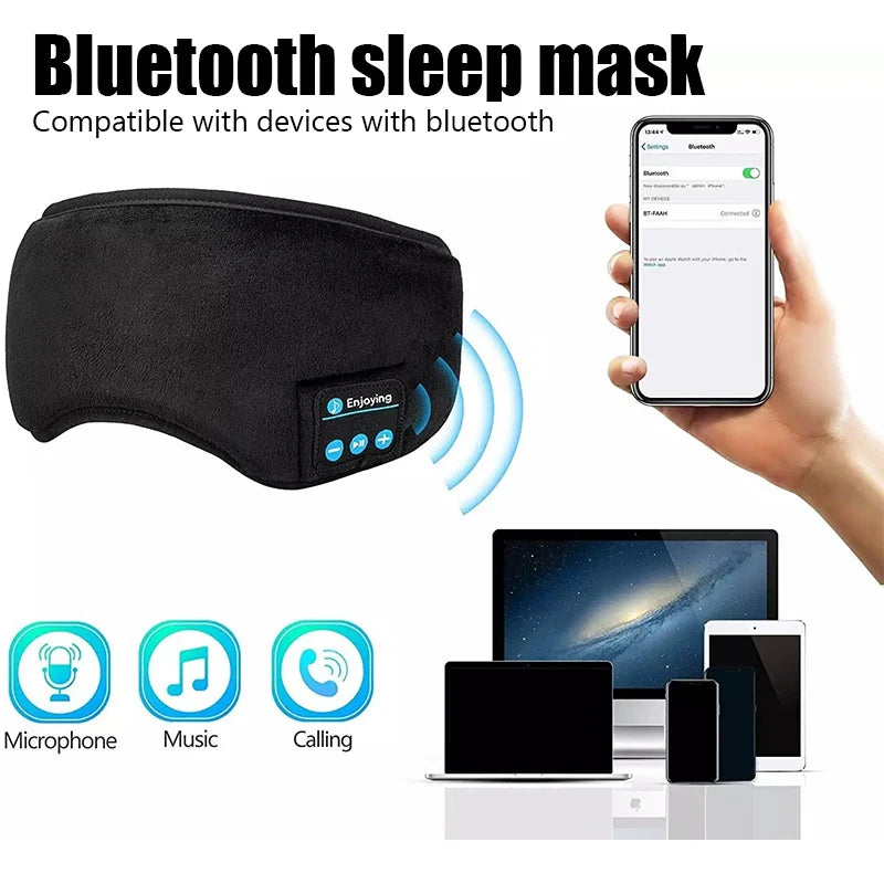 Bluetooth Sleep Headband Eye Mask