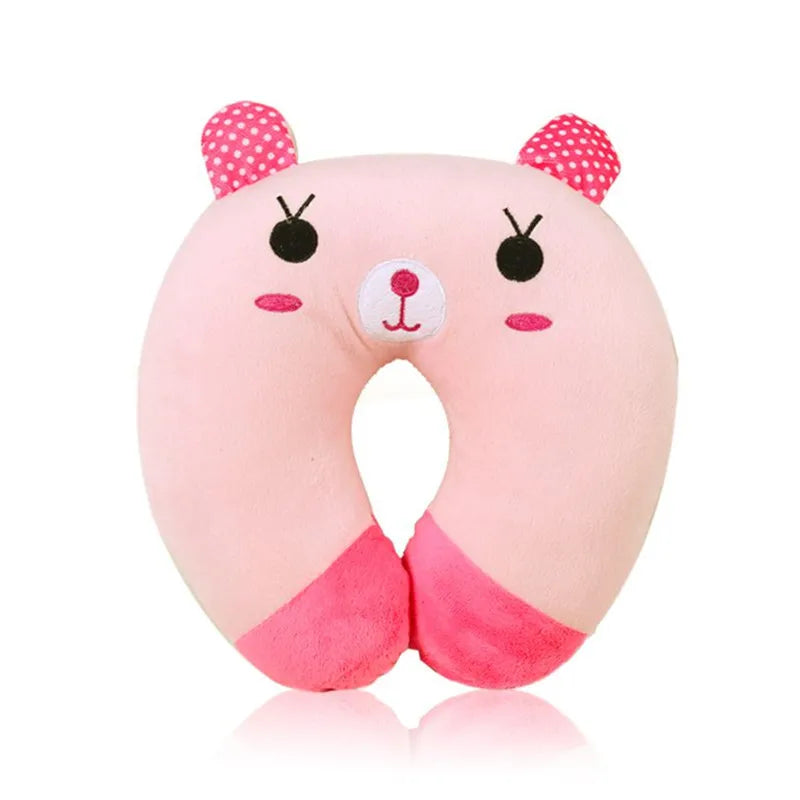 Soft Plush U-Shaped Travel Neck Pillow