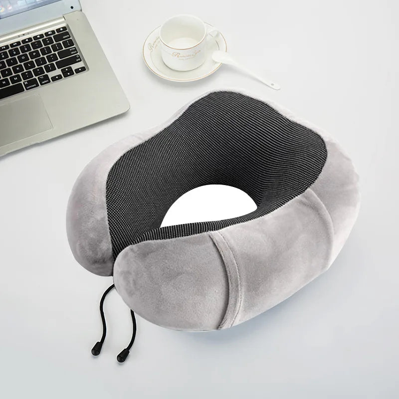 U-Shaped Memory Foam Travel Neck Pillow