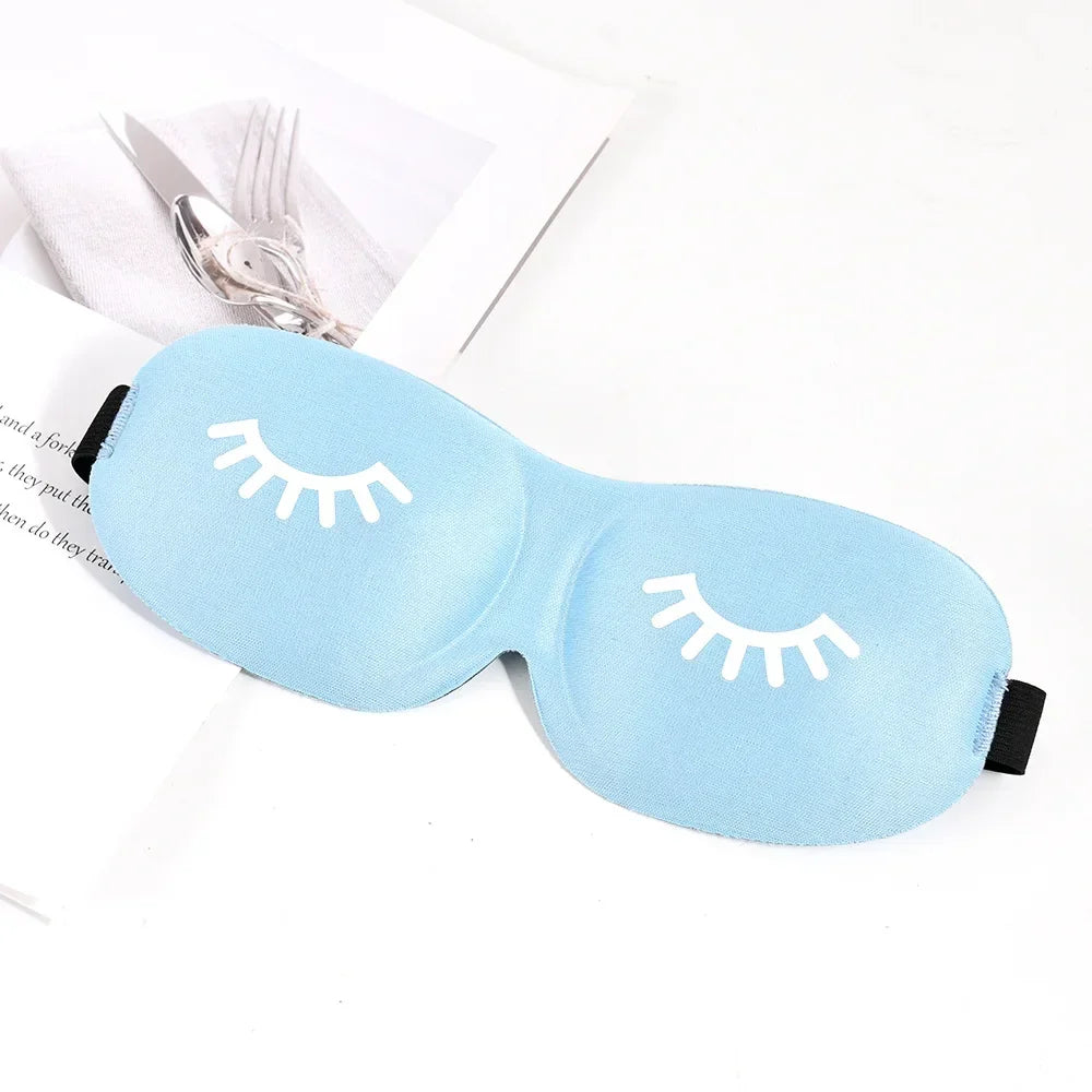 3D Sleep Mask – Eyelash-Friendly Eye Cover