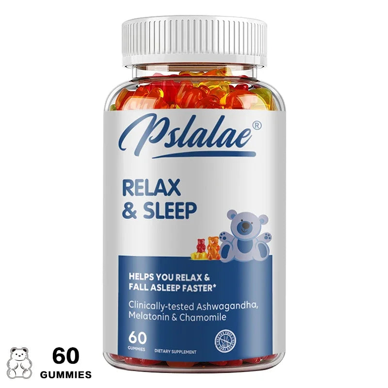 Relax & Sleep Supplement with Melatonin & Ashwagandha