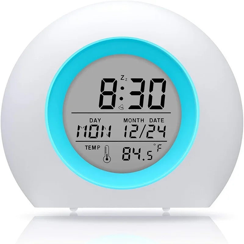 Kids Digital Alarm Clock with Night Light