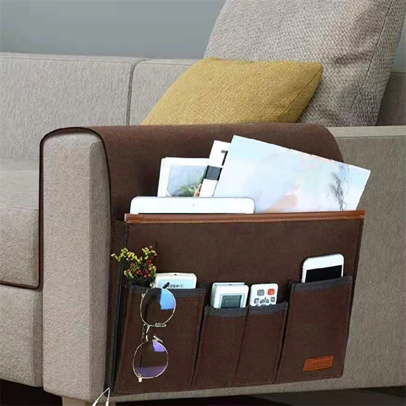 Felt Bedside Storage Pocket Organizer