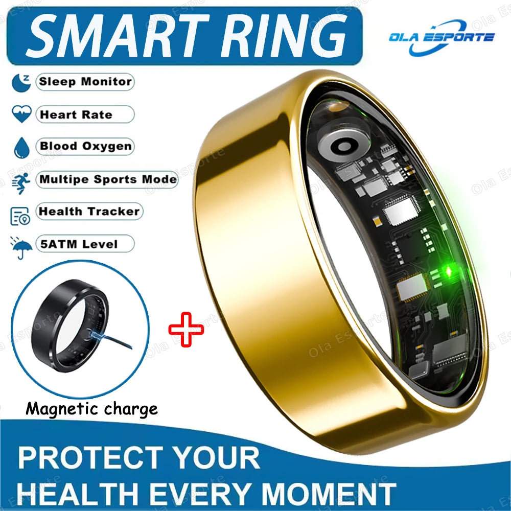 2025 Smart Ring Health & Fitness Tracker