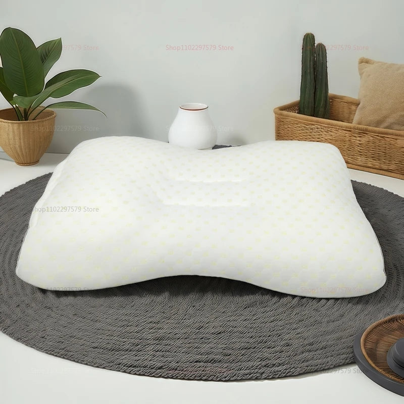 Cervical Orthopedic Neck Pillow with Soy Fiber