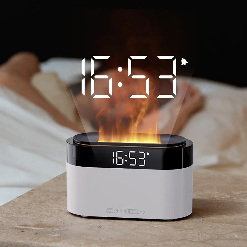Remote Control Flame Aroma Humidifier