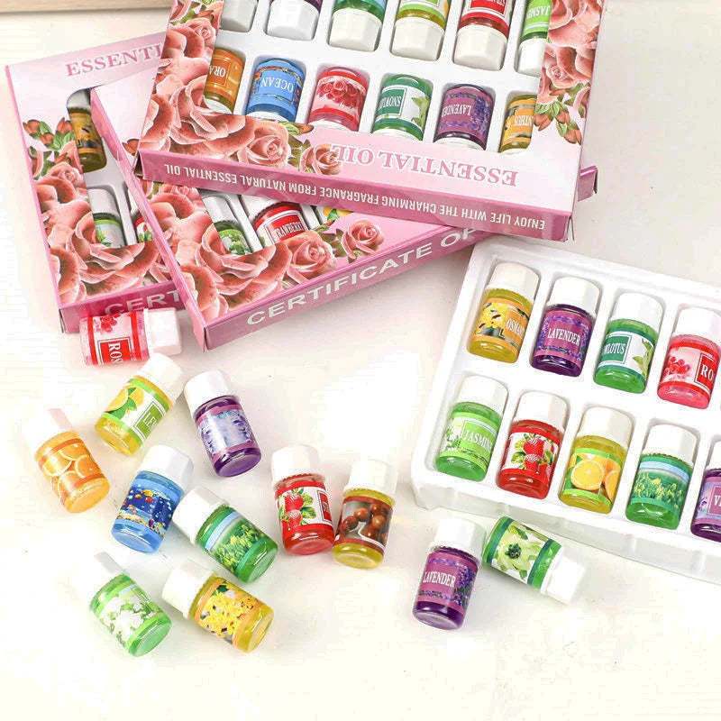 6/12pcs Essential Oils for Diffusers