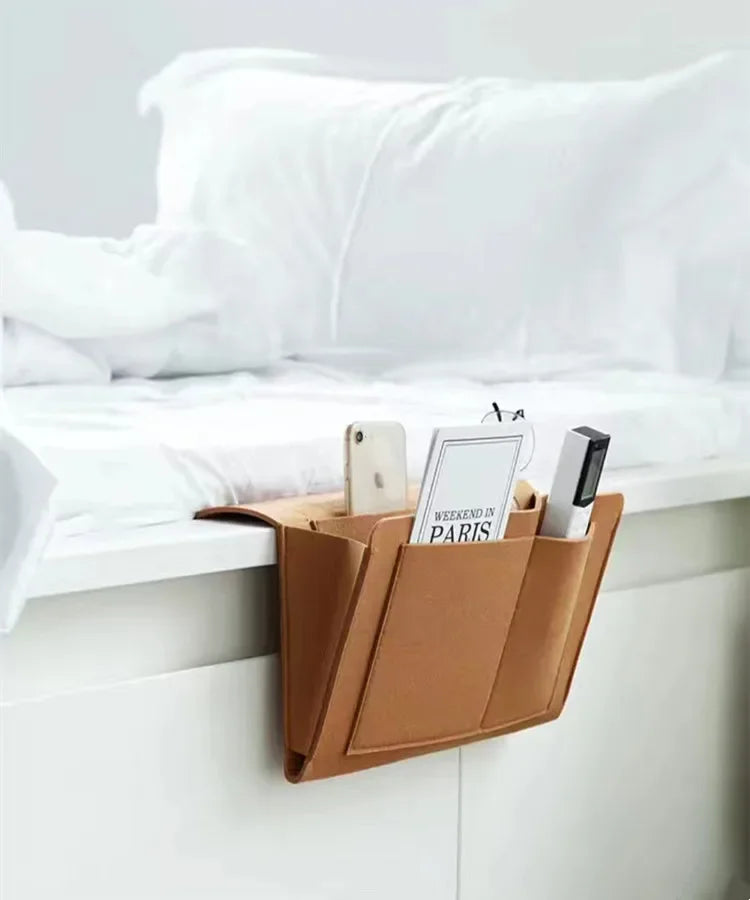 Felt Bedside Hanging Storage Pouch