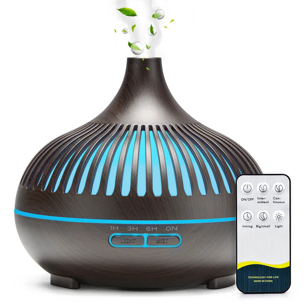 500ML Wood Grain Aroma Diffuser