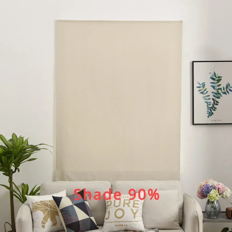 No-Drill 99% Blackout Short Curtains