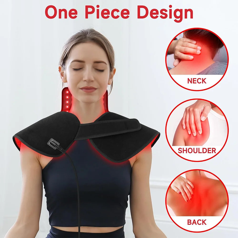Red & IR Shoulder Therapy Wrap