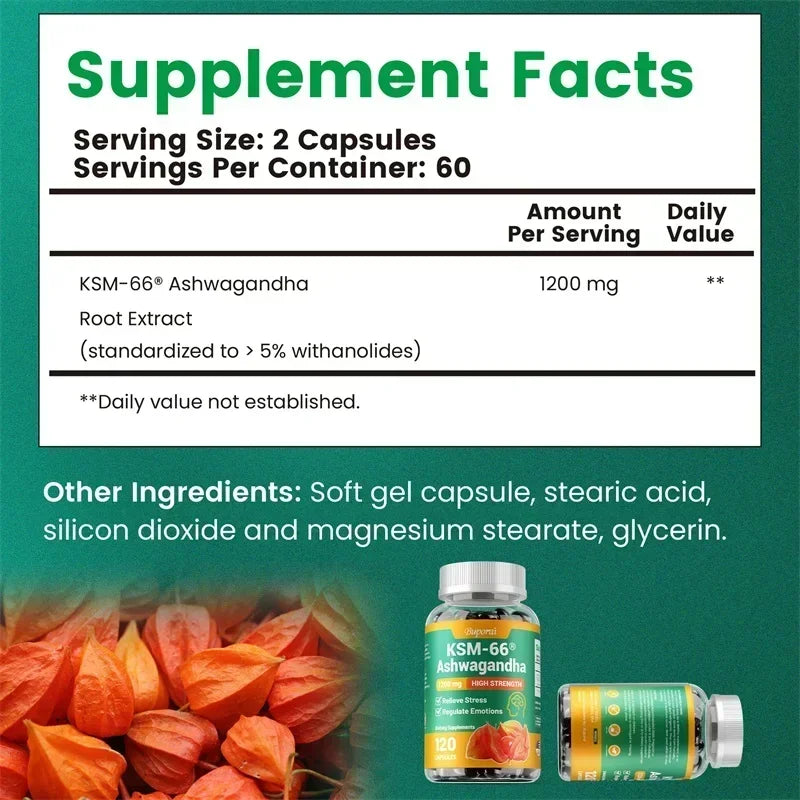 KSM-66 Ashwagandha Supplement