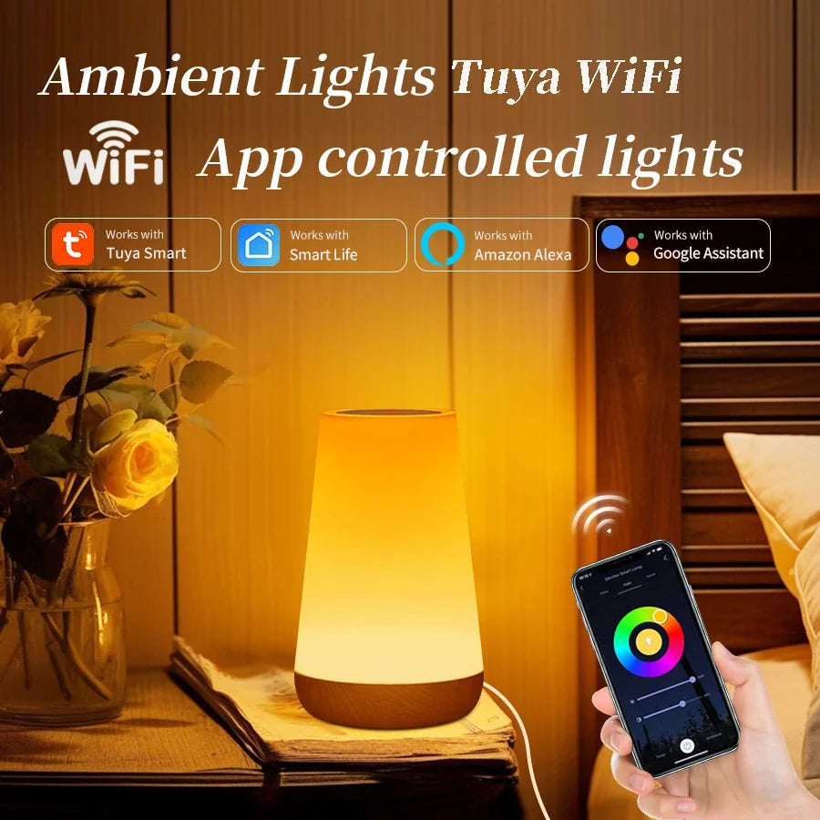 TUYA WiFi Smart Touch LED Table Lamp