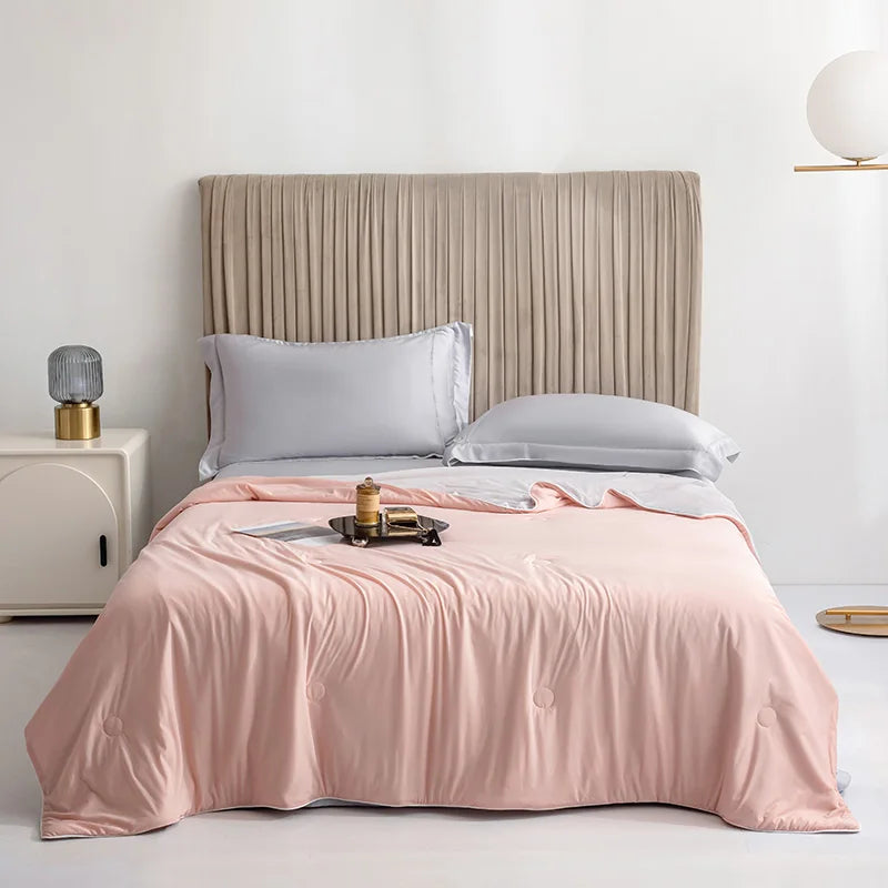 Ice Silk Cooling Summer Comforter
