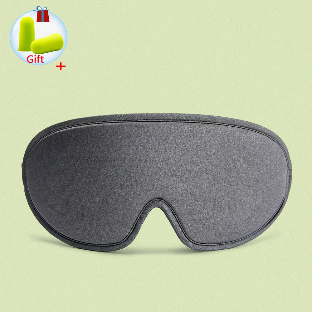 3D Sleep Mask – 100% Blackout Eye Cover