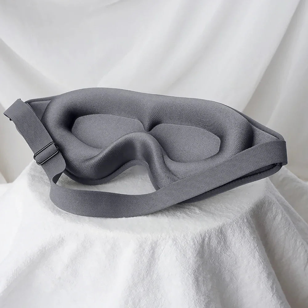 3D Memory Foam Sleep Mask – Travel & Night