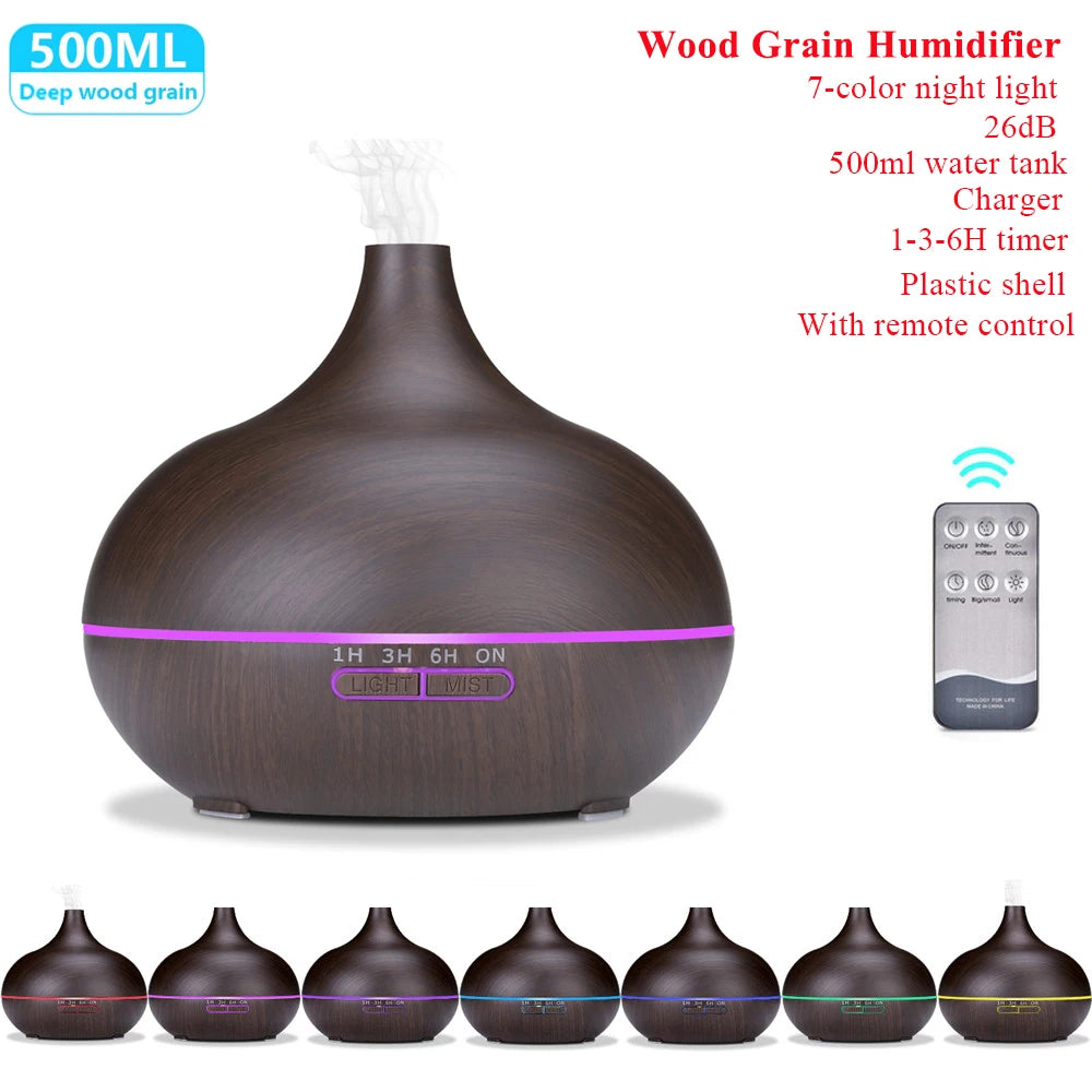 Ultrasonic Aroma Essential Oil Diffuser