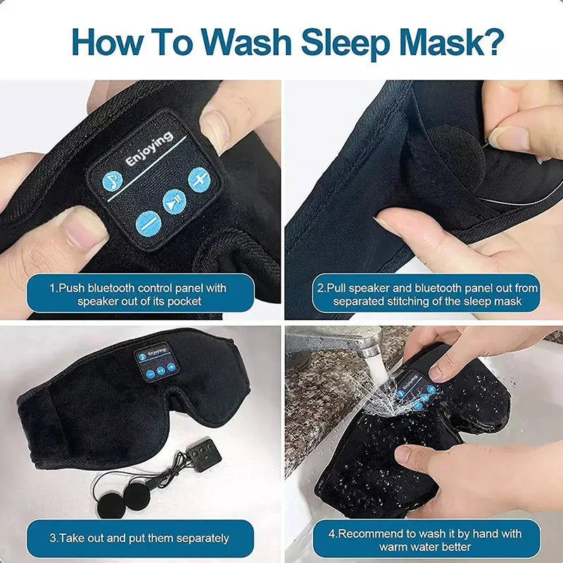 Bluetooth 5.0 Sleep Headband Mask