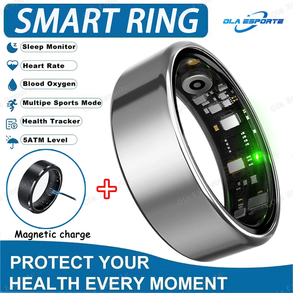 2025 Smart Ring Health & Fitness Tracker