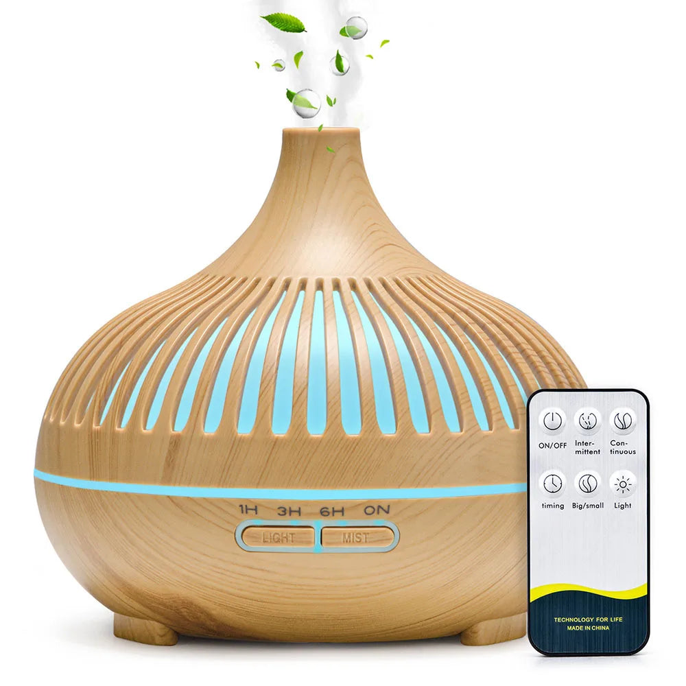 500ML Wood Grain Aroma Diffuser