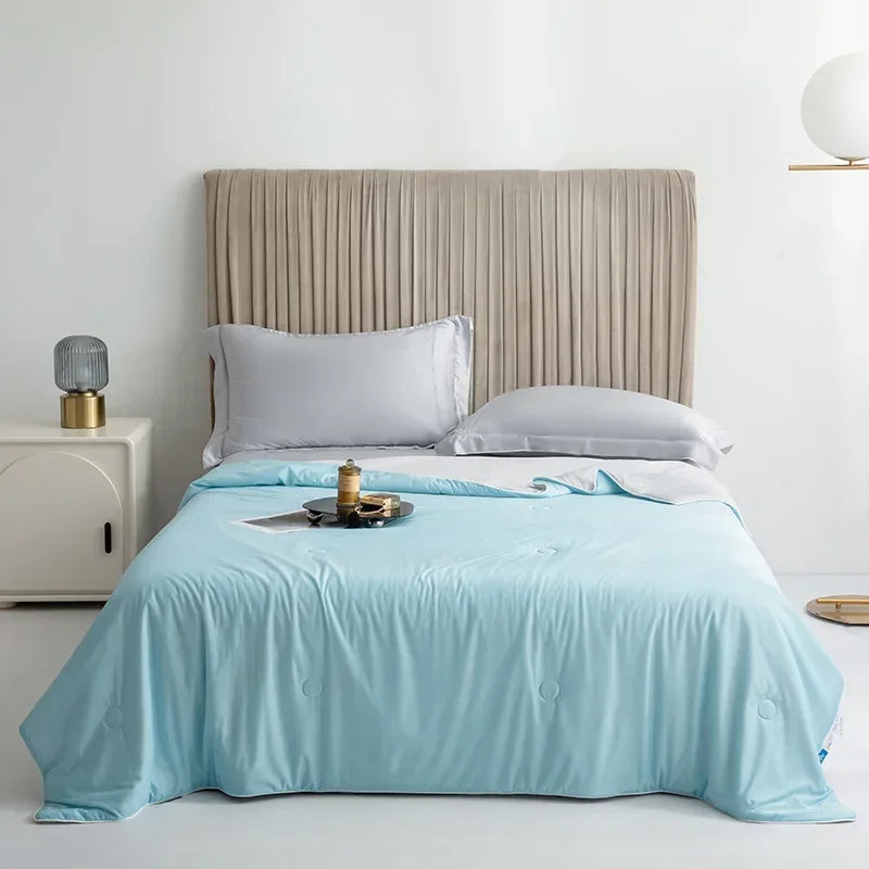 Ice Silk Cooling Summer Comforter