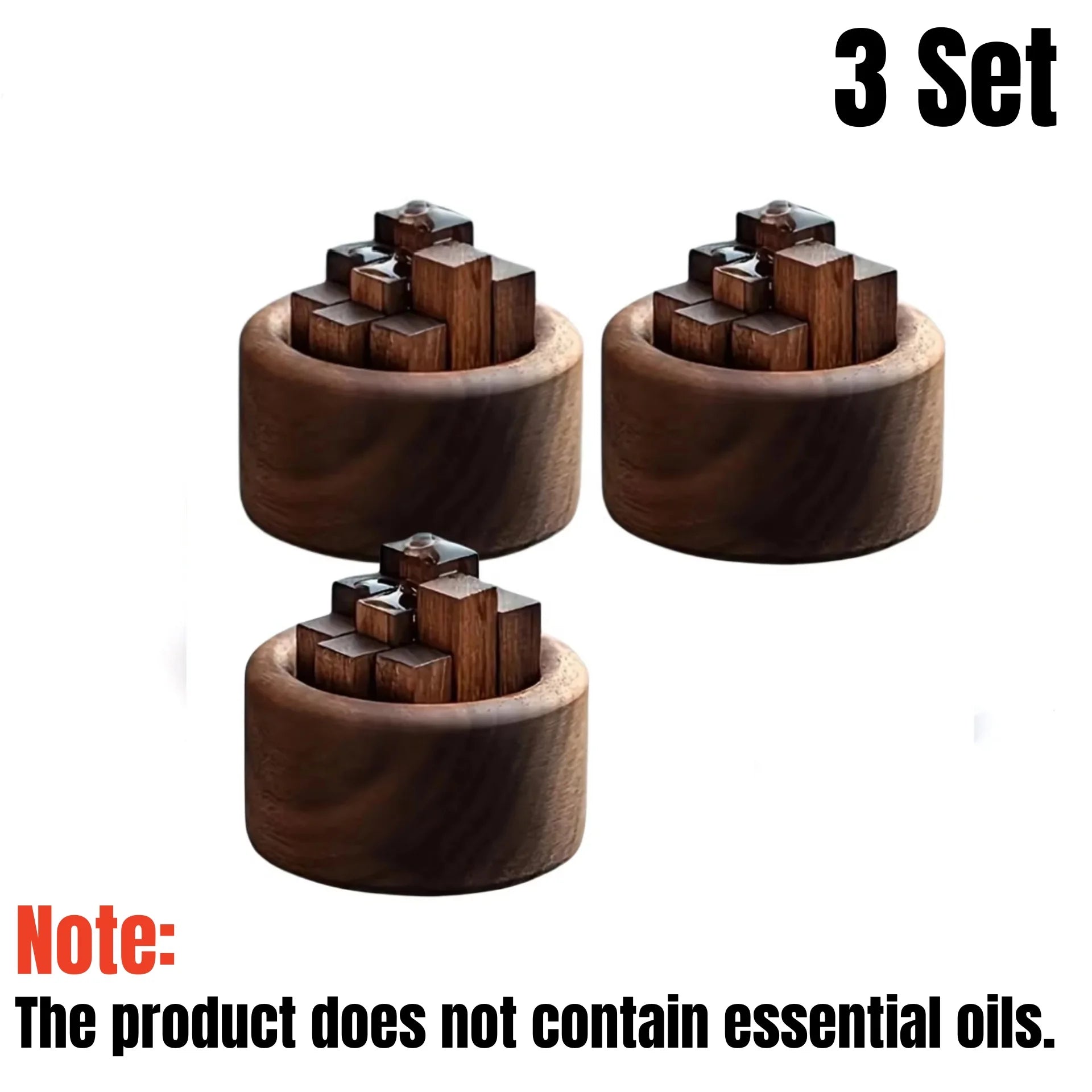 Wooden Essential Oil Diffuser Set