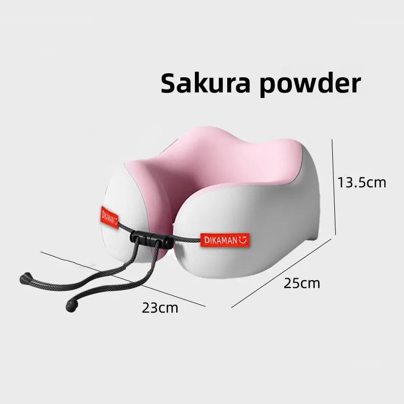 Portable Memory Foam U-Shaped Travel Pillow