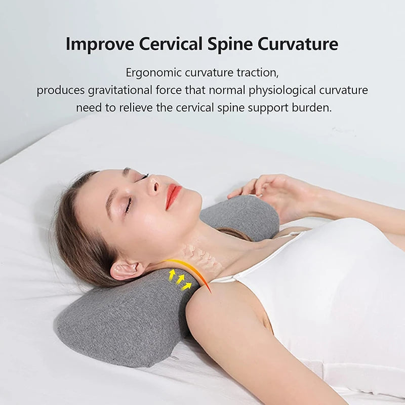 Memory Foam Cervical Neck Pillow