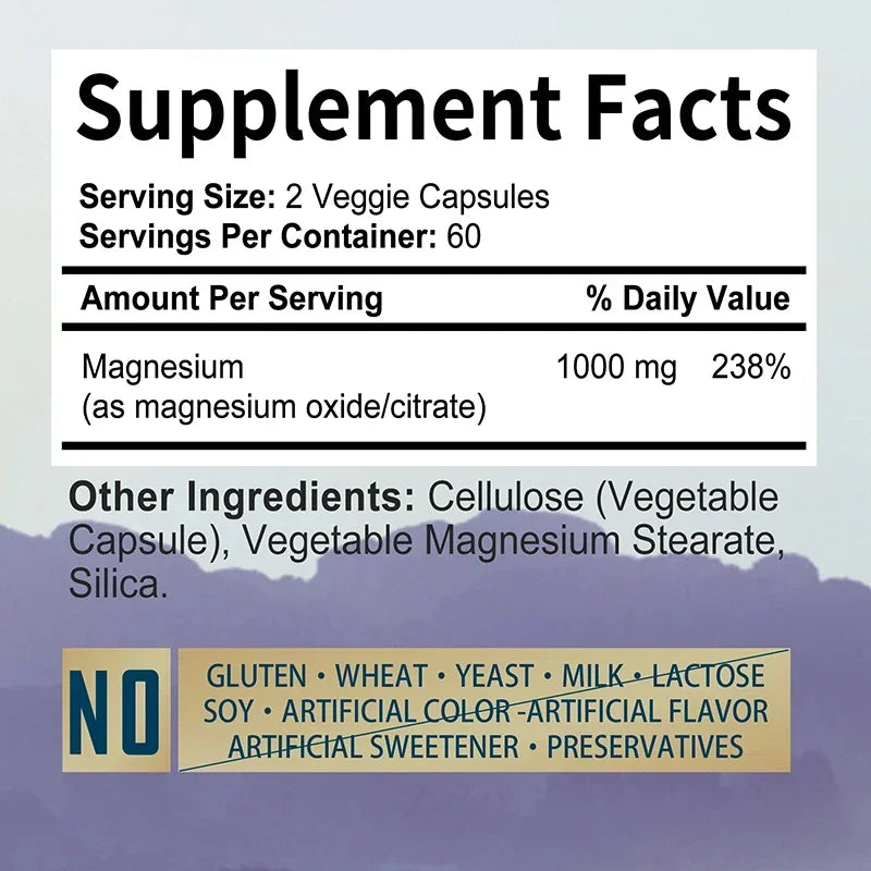 Magnesium Citrate Capsules