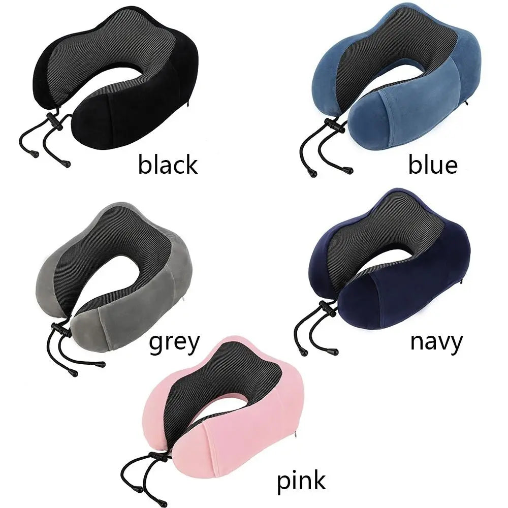 Memory Foam U-Shaped Travel Neck Pillow