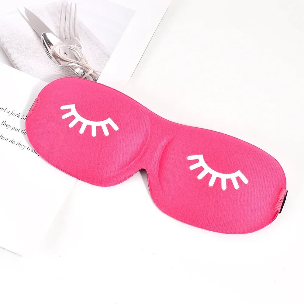 3D Sleep Mask – Eyelash-Friendly Eye Cover