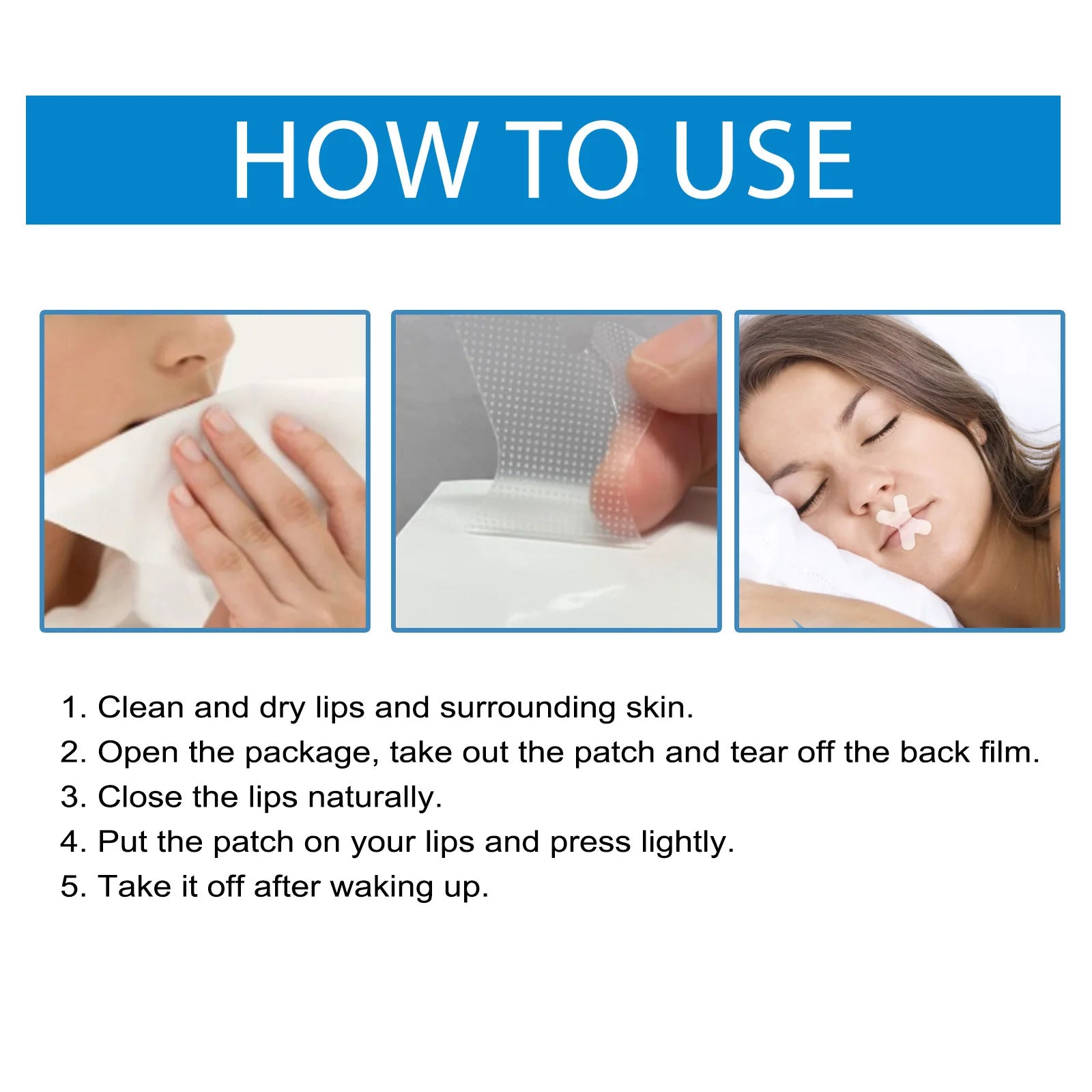 Anti-Snoring Mouth Tape Strips
