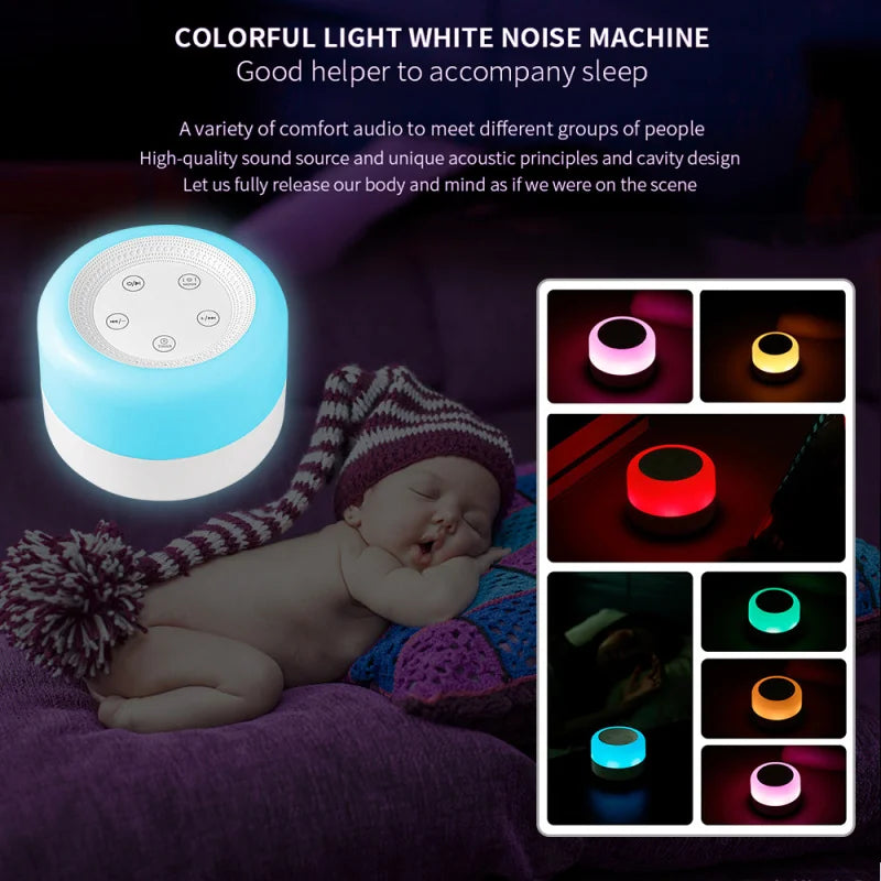 Portable White Noise Machine for Baby Sleep