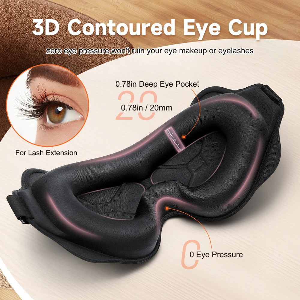 3D Sleep Mask Blindfold Eye Patch