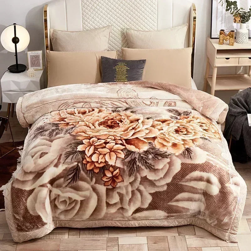 European Style Raschel Weighted Blanket