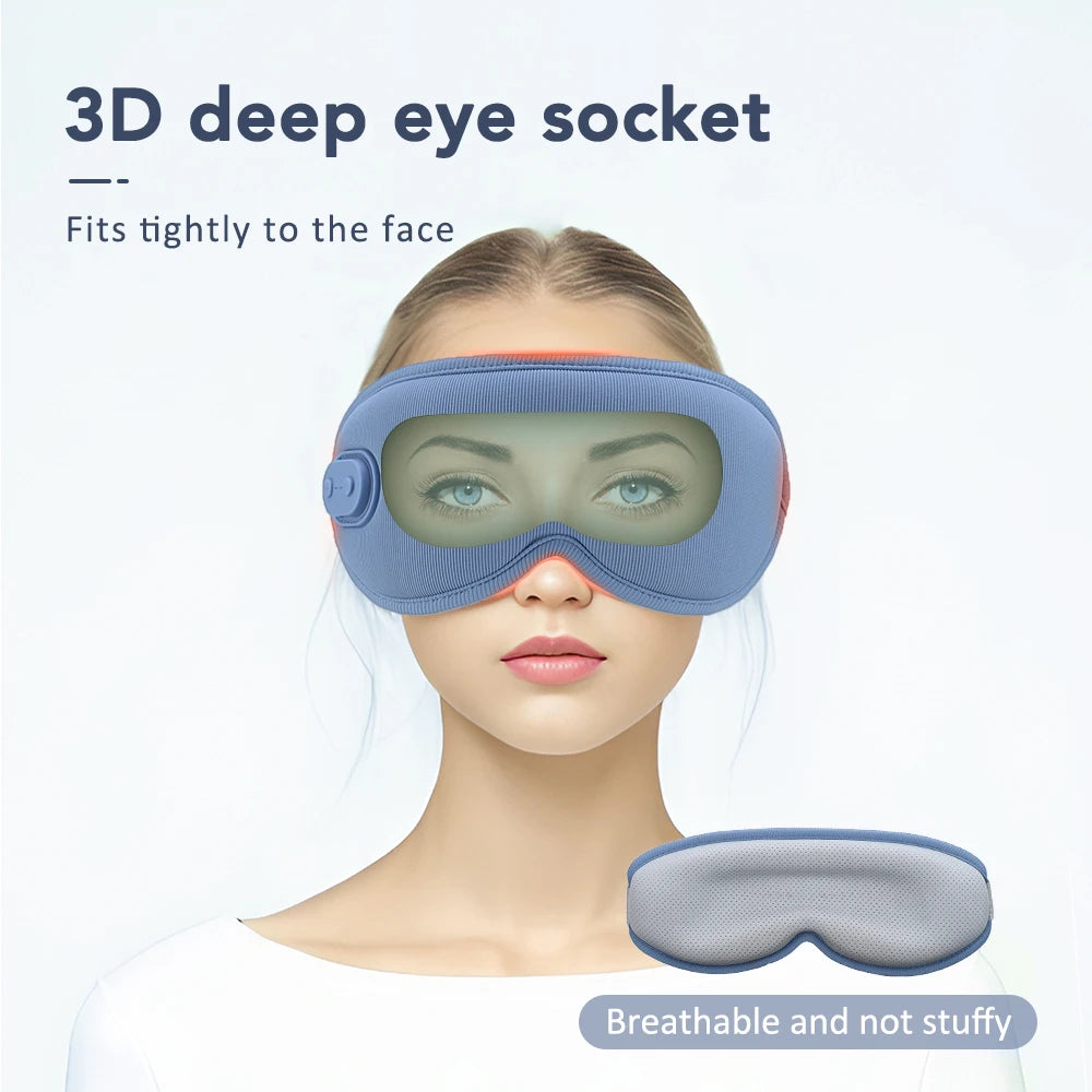 3D Massage Hot Compress Sleep Mask