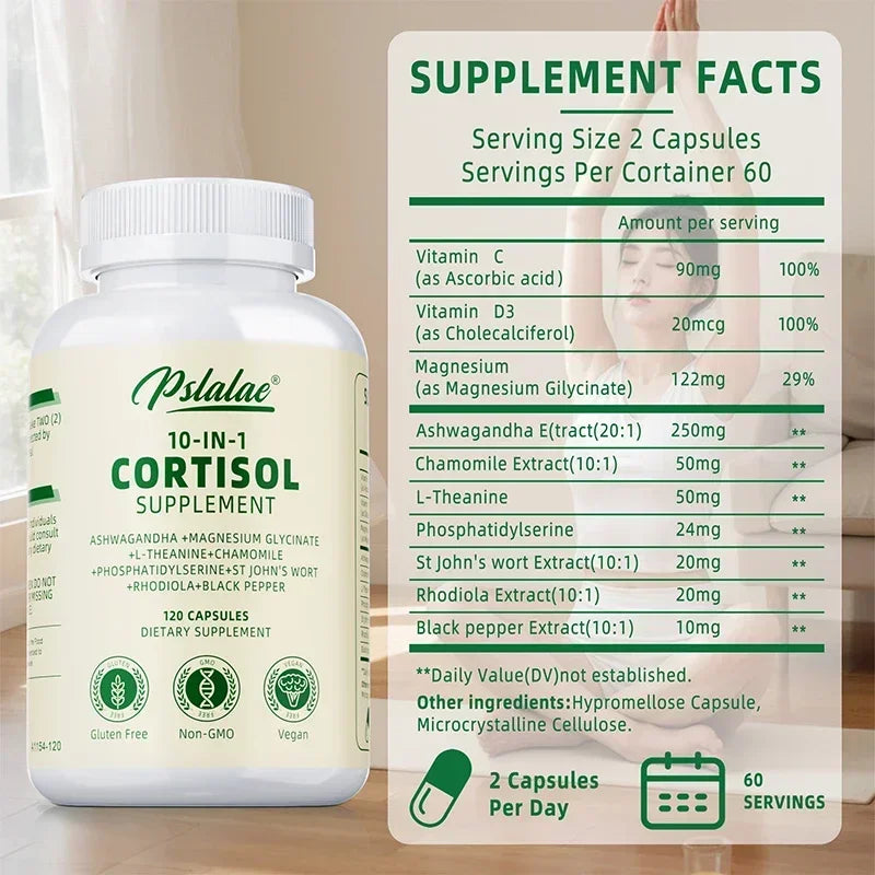 Cortisol Balance Stress Relief Supplement