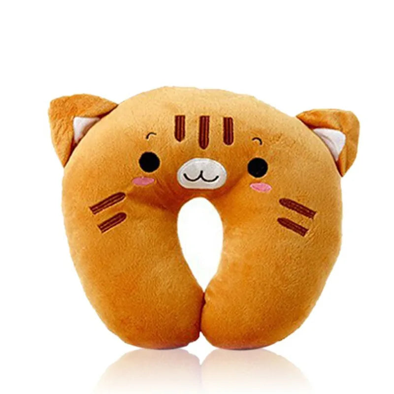 Soft Plush U-Shaped Travel Neck Pillow