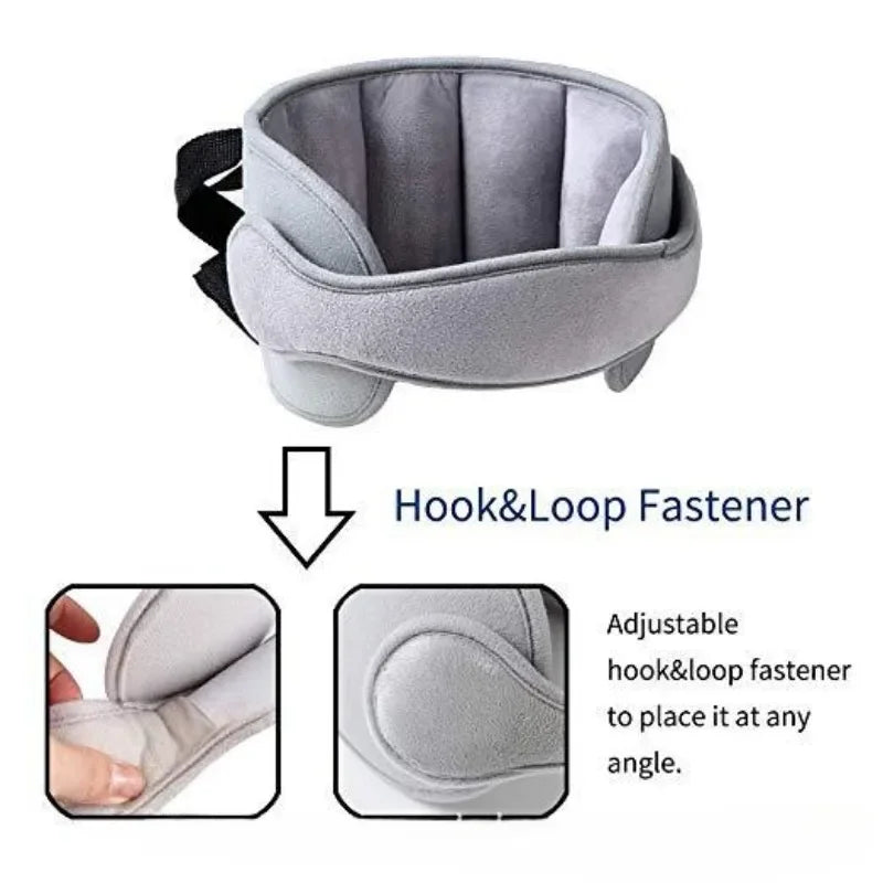 Adjustable Baby Car Seat Head Support Pillow