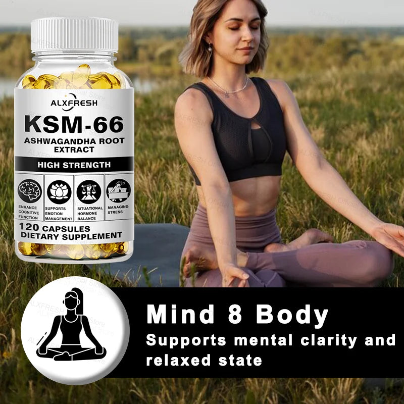 Ashwagandha Capsules for Stress Relief