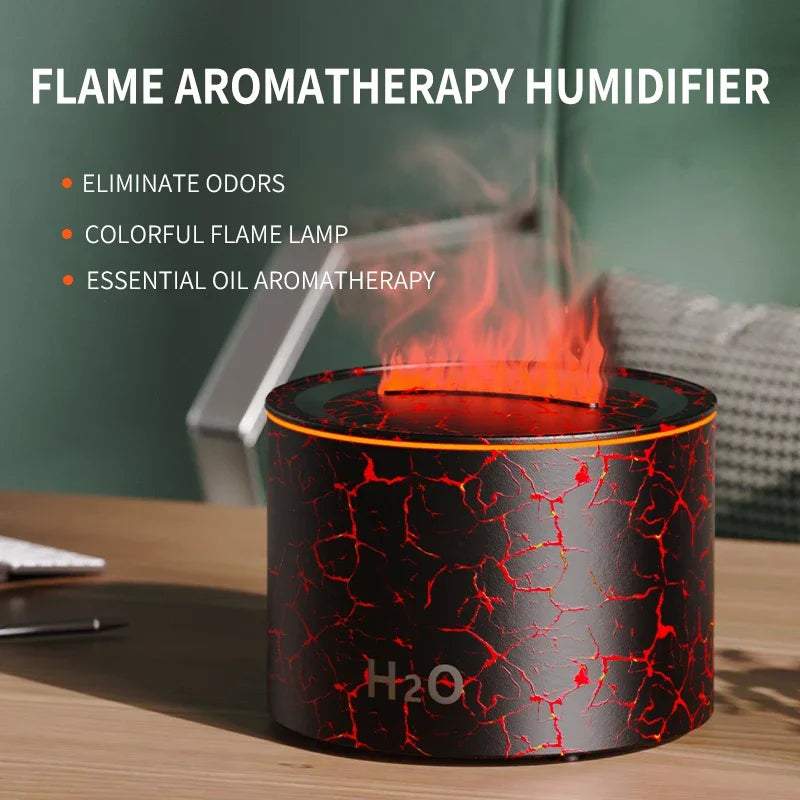 USB Gradient Flame Aroma Humidifier 160ml